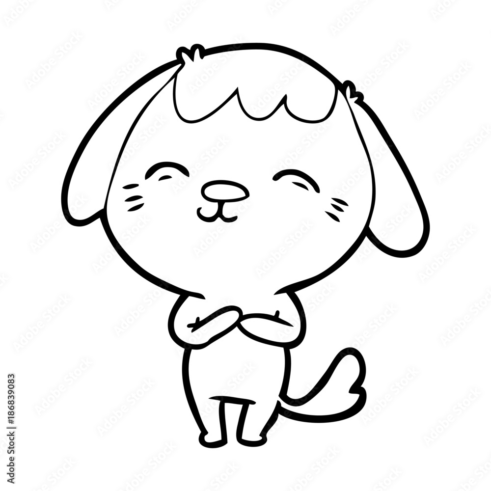happy cartoon dog happy cartoon dog