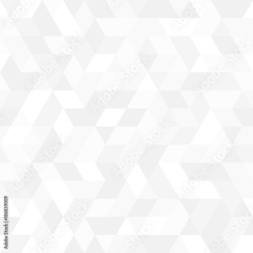 Geometric vector pattern with very light triangles. Geometric modern ornament. Seamless abstract background