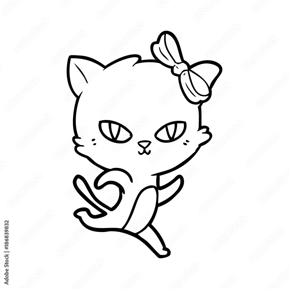 cute cartoon cat cute cartoon cat