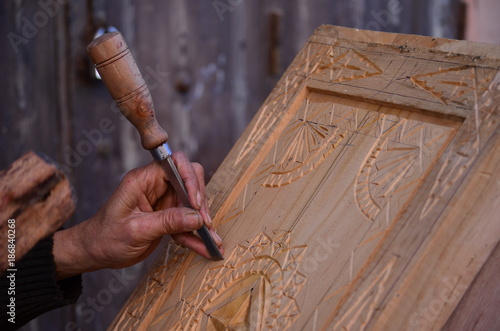 Travel to everyday life in the city of Marrakech, Morocco. The Pearl of the South. Imperial city.