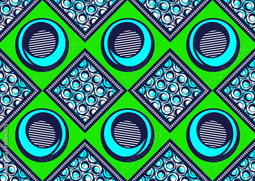 Textile fashion african print fabric super wax