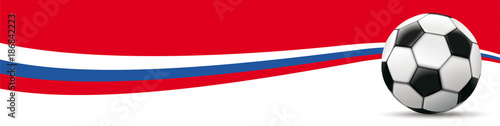 Football Russian Flag Header