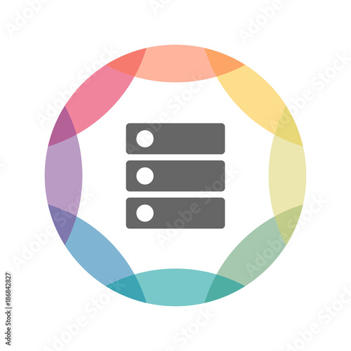 farbiges Icon - Ordner