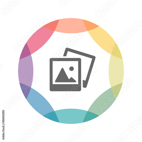farbiges Icon - Bilder