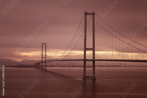 Osman Gazi Bridge (Izmit Bay Bridge). Izmit, Kocaeli, Turkey