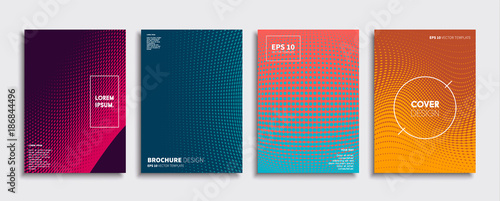Minimal Vector cover designs. Future Poster template.