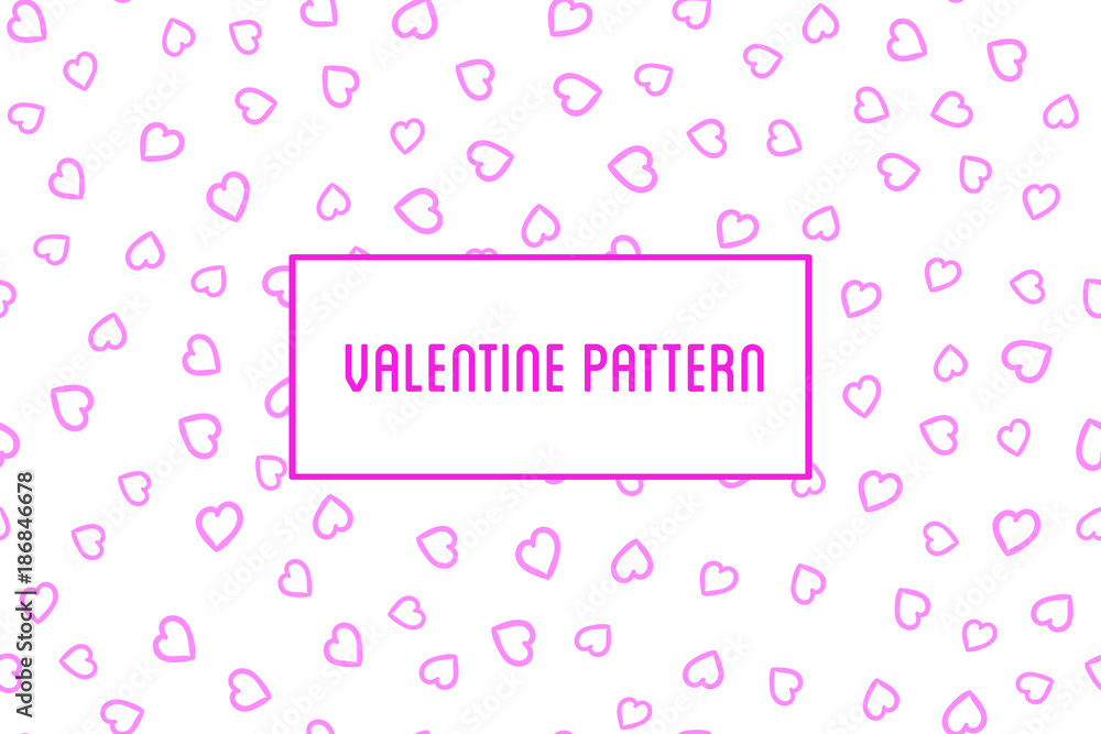 Vector heart seamless pattern. St Valentine red background of hearts hand drawn art icons. Design for Valentines day greeting love card. Vector heart seamless pattern. St Valentine red background of hearts hand drawn art icons. Design for Valentines day greeting love card.