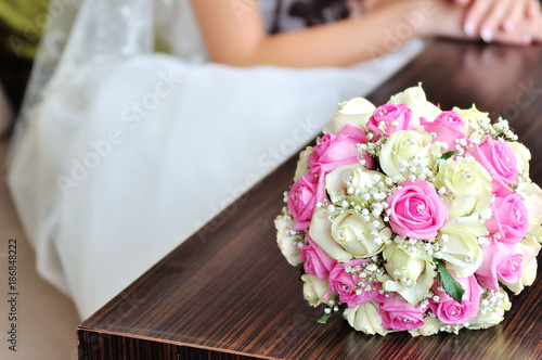 wedding bouquet, flowers