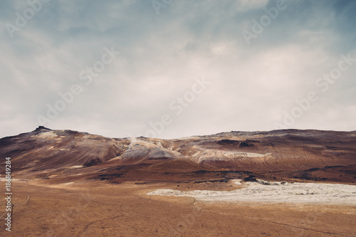 Hverir Geothermal Area In North Iceland