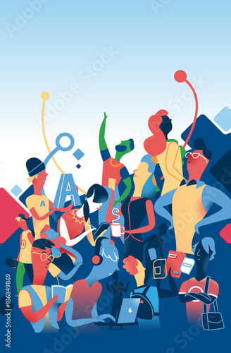 Community di persone eclettiche