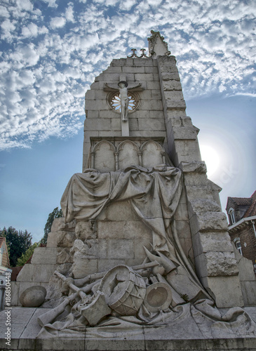 Monument aux Morts portugais de la Grande Guerre à La Couture, Pas-de-Calais, France © Jorge Alves