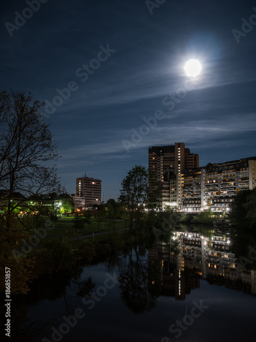 Moonshine over the Ihme-Center