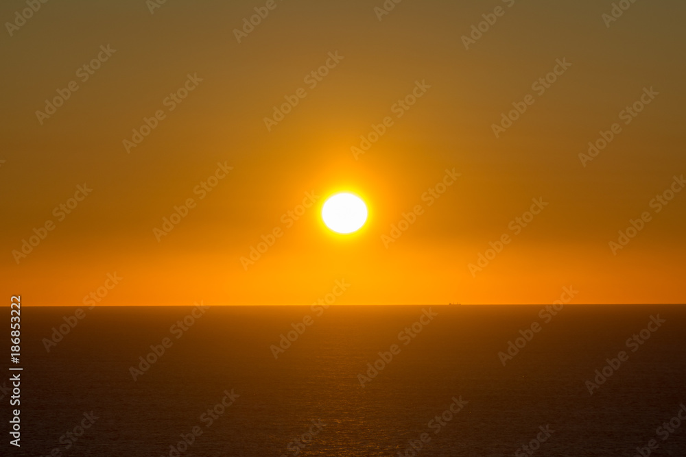 Coucher de soleil à Cabo da Roca