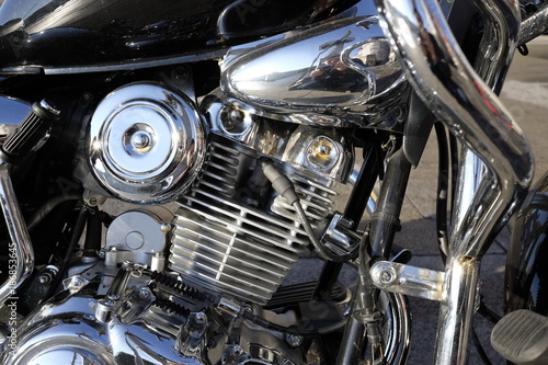 old motorbike engine