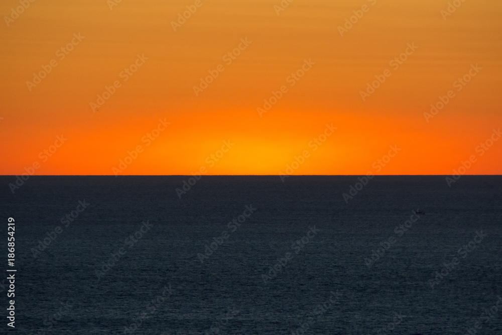 Fototapeta premium Coucher de soleil à Cabo da Roca