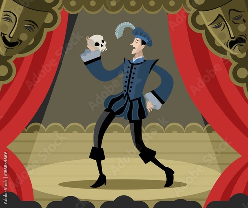hamlet classical theater actor playing character
