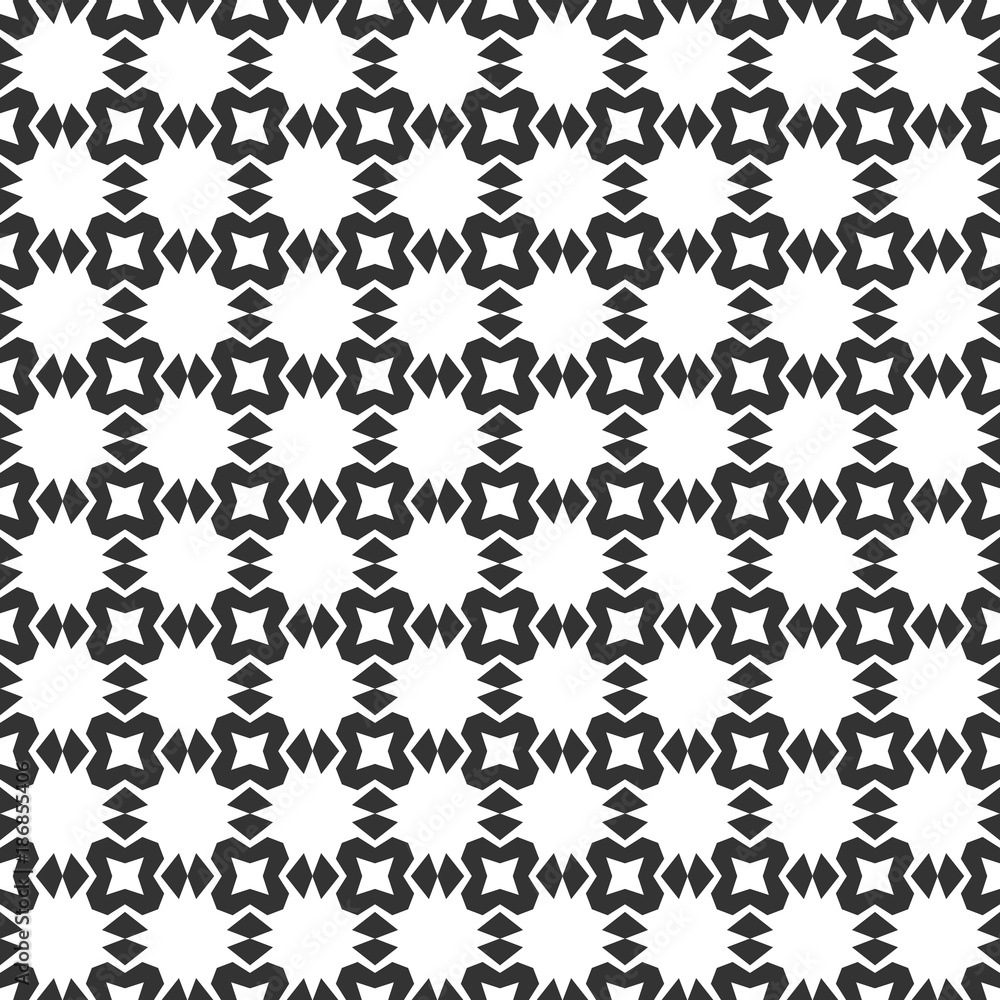 Abstract geometric Seamless pattern . Repeating geometric Black and white texture. Abstract geometric Seamless pattern . Repeating geometric Black and white texture.