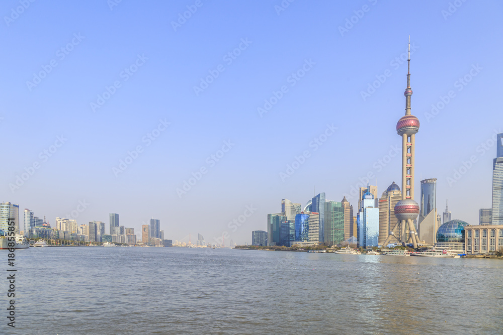 Obraz premium Panoramę architektury miejskiej