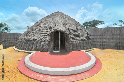 Former King’s Palace in Nyanza, Ruanda