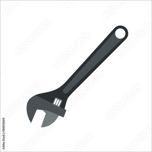 Wrench icon.  Illustration