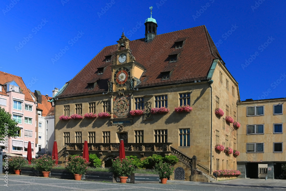 Rathaus in Heilbronn, Baden Württemberg, Deutschland