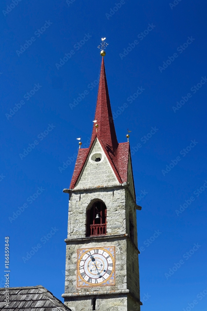 Kirche von Mühlbach, Südtirol, Italien