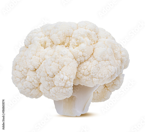 Cauliflower isolated on white background