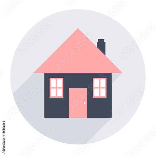 Fototapeta Naklejka Na Ścianę i Meble -  Simple house icon