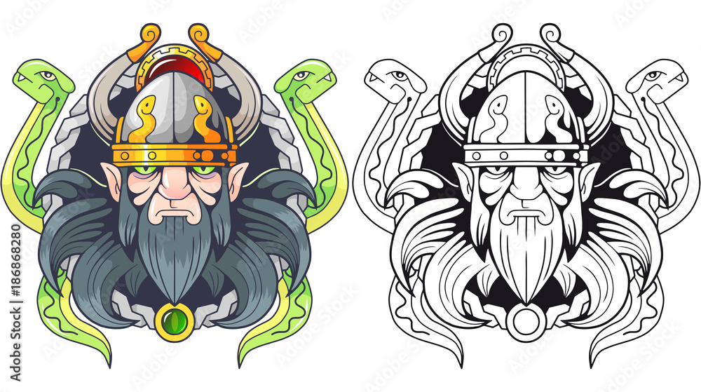 ancient Scandinavian god of deception Loki
ancient Scandinavian god of deception Loki