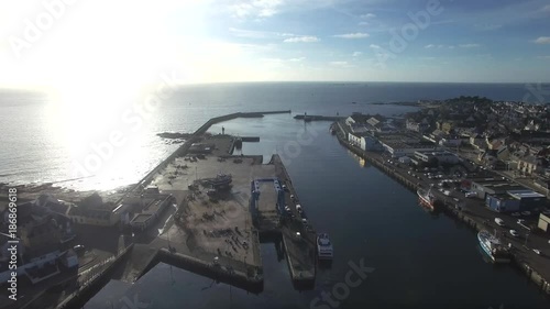 PORT DU GUILVINEC - QUIMPER - BRETAGNE DRONE