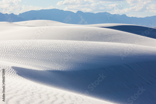 Sand dunes at white sands national monument [New Mexico, USA]