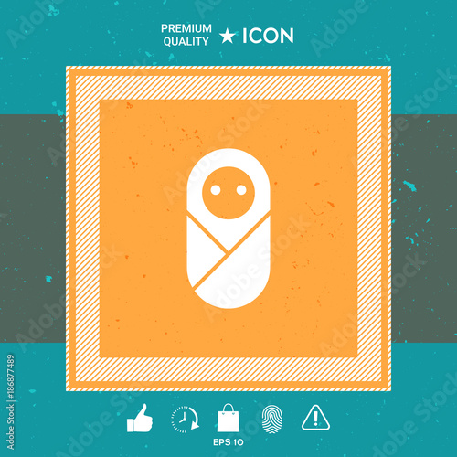 Infant, neonate, newborn icon