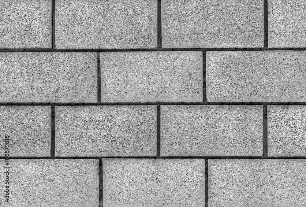 Stylish stone wall background in black and white Stylish stone wall background in black and white
