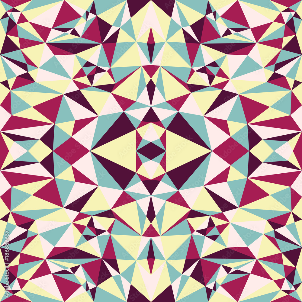 Abstract background of multicolored triangles Abstract background of multicolored triangles