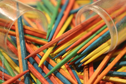 Colorful Toothpicks 