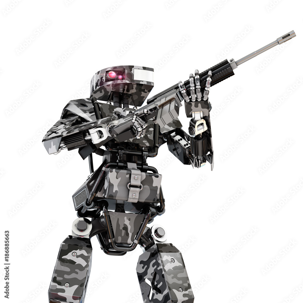 robot soldier robot soldier