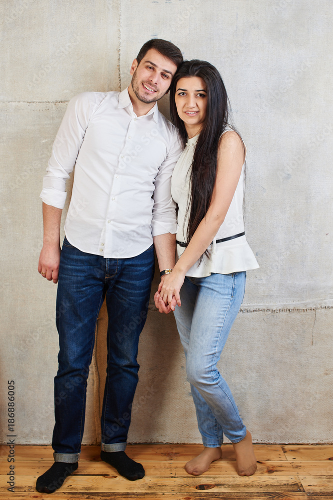 Young Azeri couple