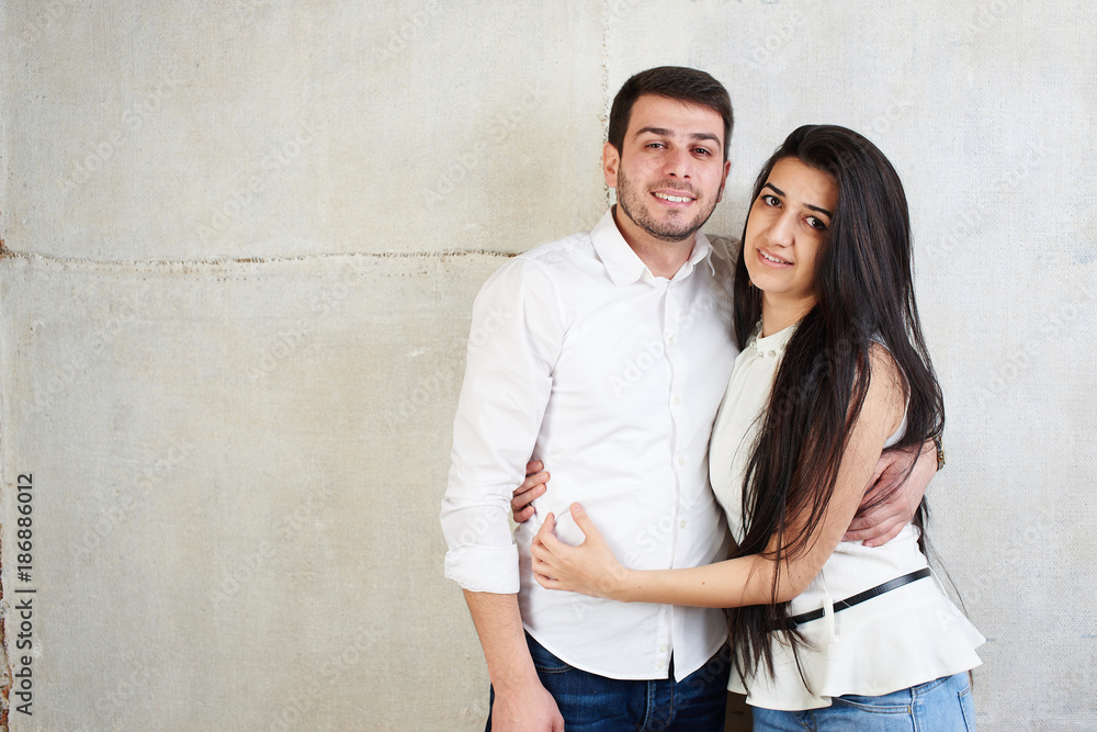 Young Azeri couple