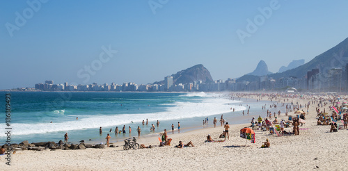 Copacabana beach - Leme landscape