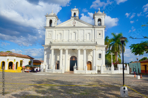 Catholic Parish Church of Santa Lucia  Suchitoto  Salvador  
