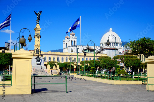 Plaza Libertad in capital of Salvador
 #186891452