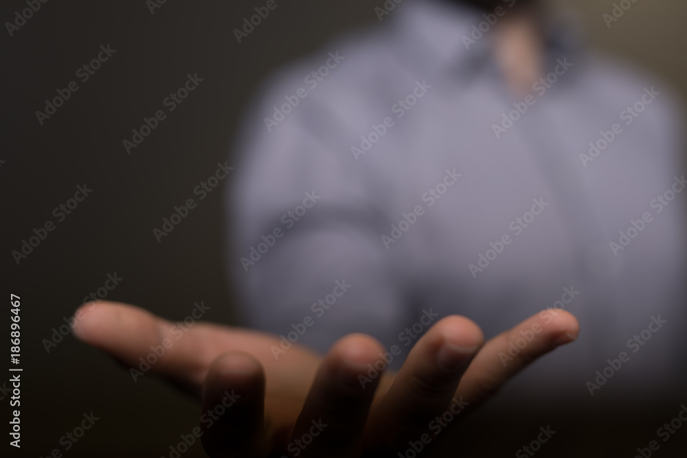 Obraz premium hand