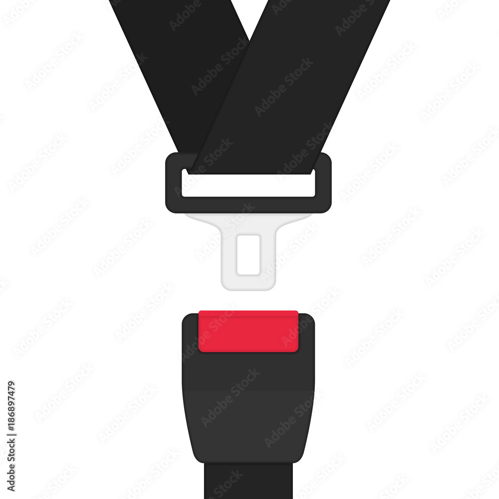 Safety belt vector. Safety belt vector.