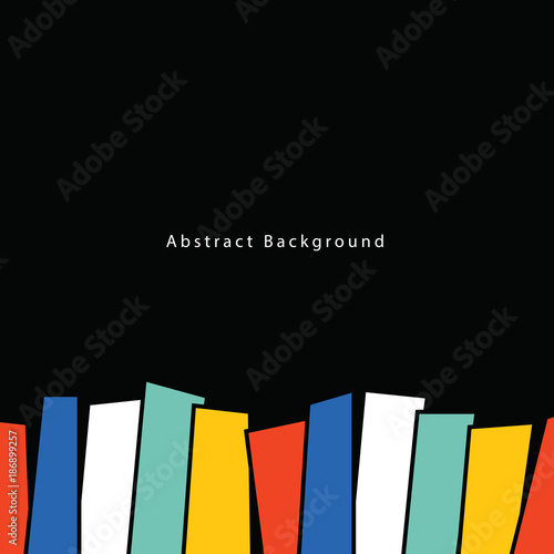 Abstract Background Poster square illustration vector. Background concept.