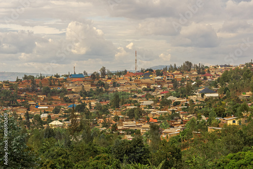 This is Gikondo,a part of Kigali,the capital of Rwanda