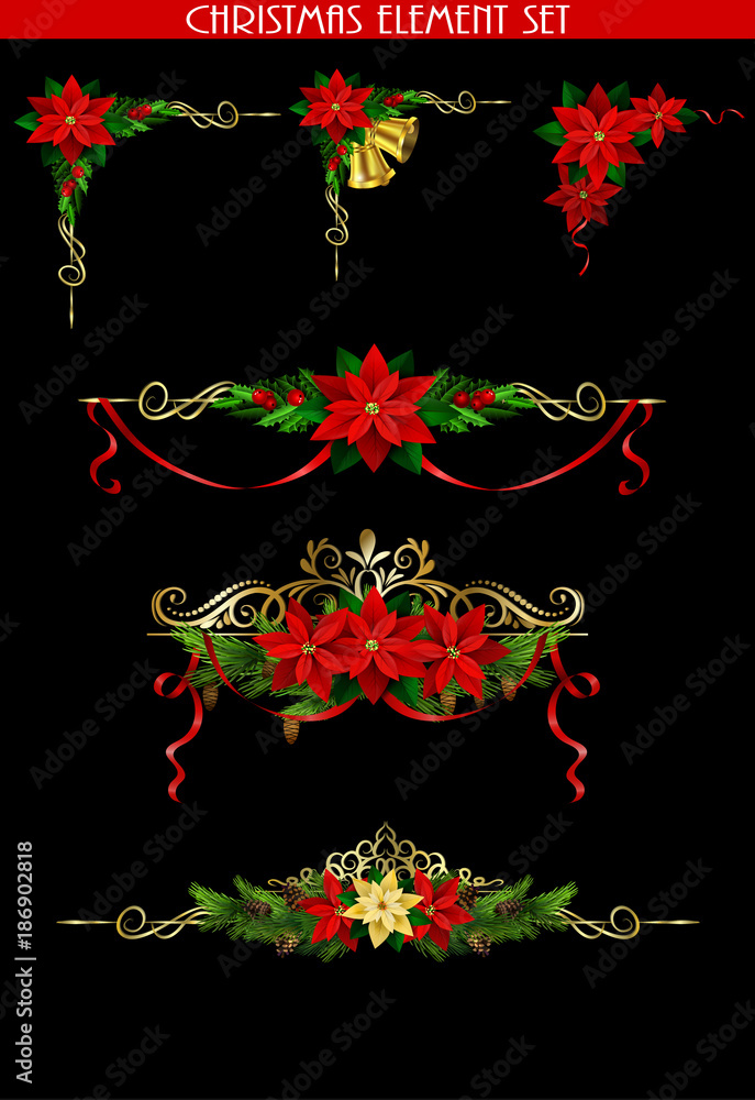Christmas elements for your designs Christmas elements for your designs