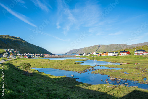 Skarsvag nahe dem Nordkap, Norwegen
