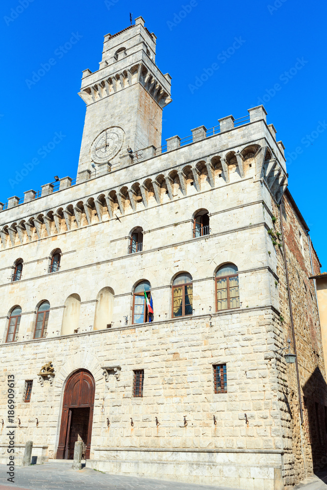 Montepulciano Communal Palace, Tuscany, Italy