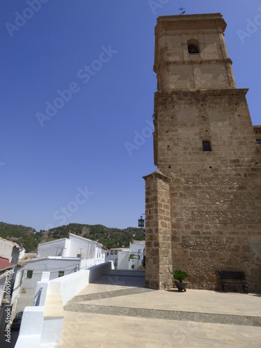 Purchena, localidad de Almería en Andalucía (España) situada en el centro de la comarca del Valle del Almanzora © VEOy.com