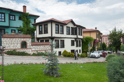 Old Historic Traditional Turkish House at Outside  Eskisehir Turkey 2014